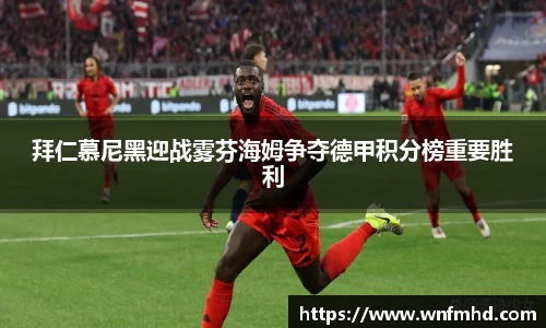 拜仁慕尼黑迎战雾芬海姆争夺德甲积分榜重要胜利